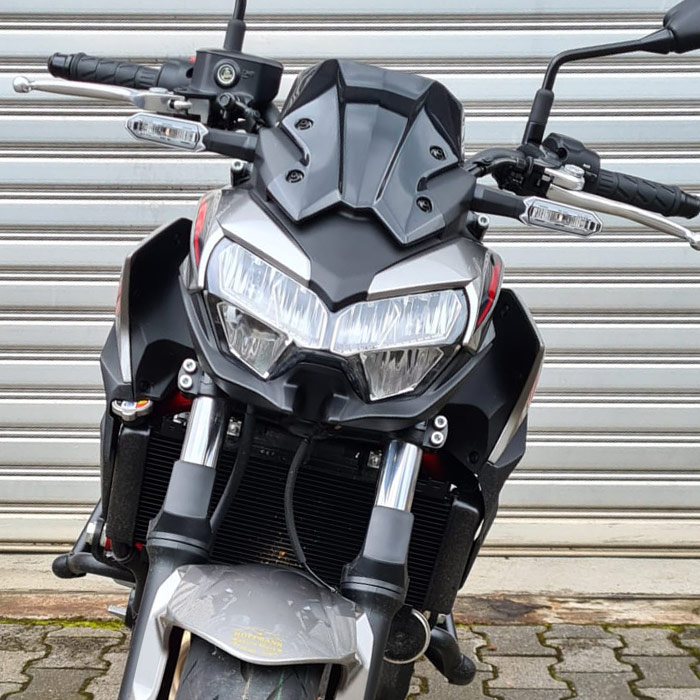 Motorrad Ansicht von vorne