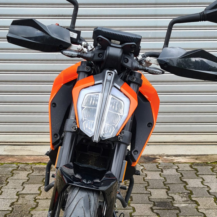 Motorrad Ansicht von vorne